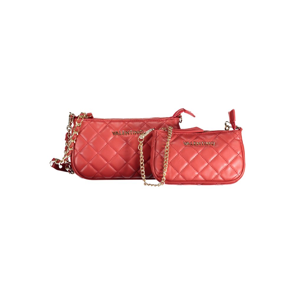 Mario Valentino Red Polyethylene Handbag Mario Valentino