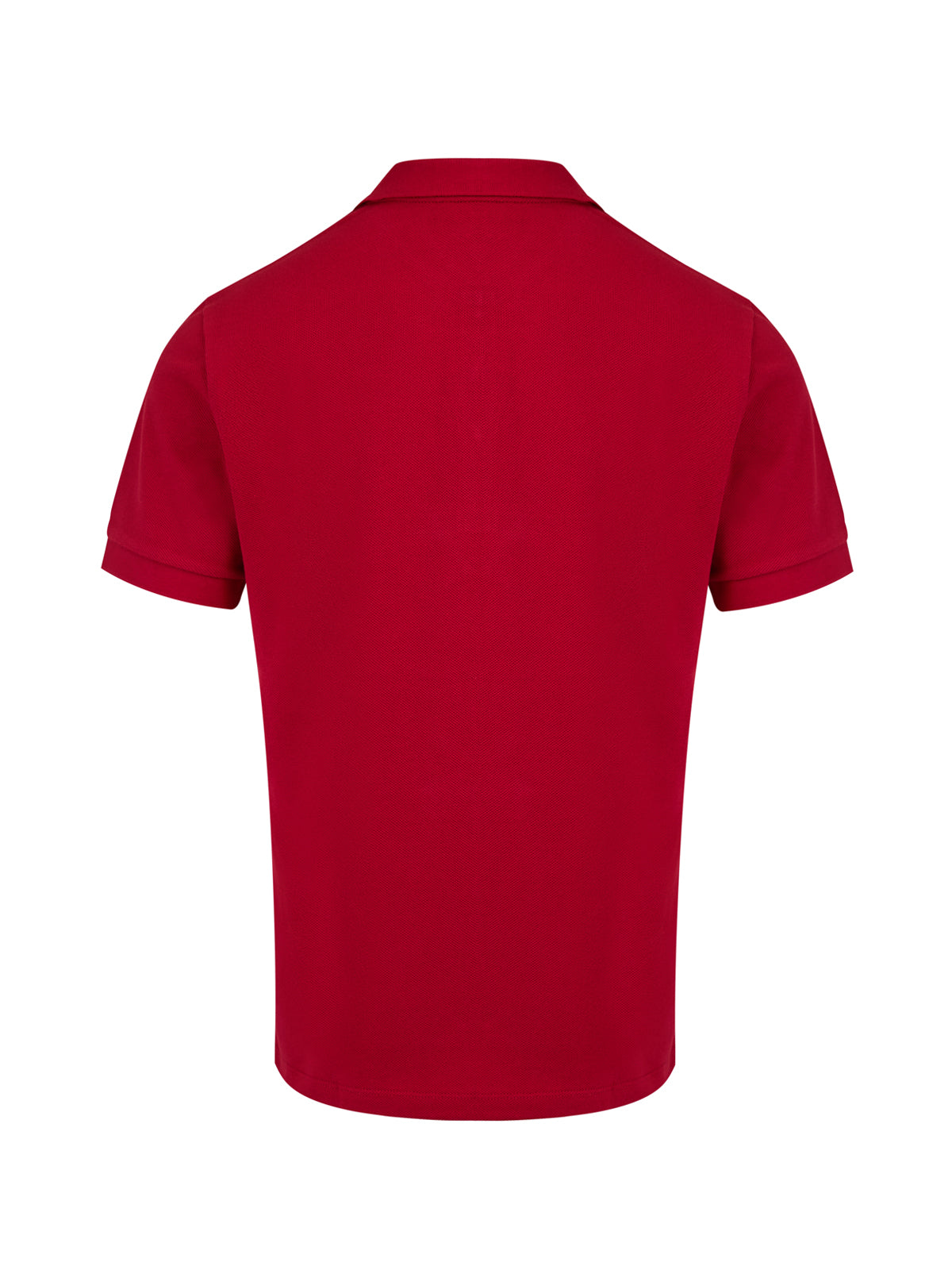 Burberry Red Cotton Collared Polo Shirt Burberry