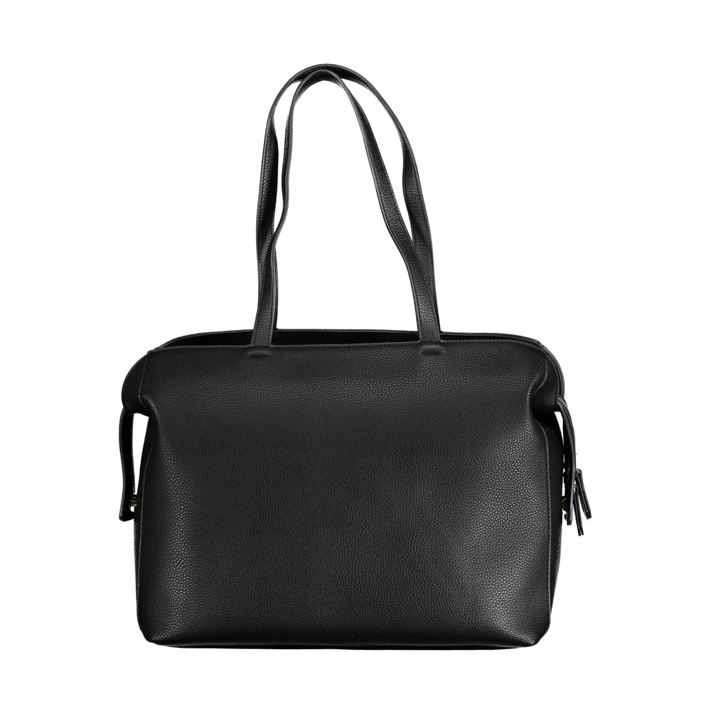 Mario Valentino Nero Poliuretano Women Handbag Mario Valentino