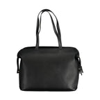 Mario Valentino Nero Poliuretano Women Handbag Mario Valentino