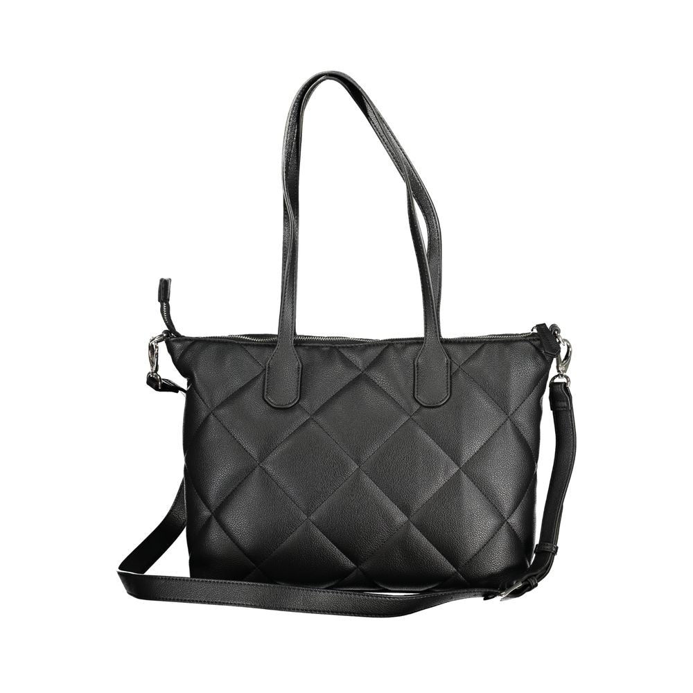 Mario Valentino Black Polyethylene Handbag Mario Valentino