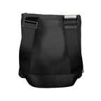 Black Calvin Klein men's shoulder bag made of polyester, featuring a sleek design and adjustable strap.