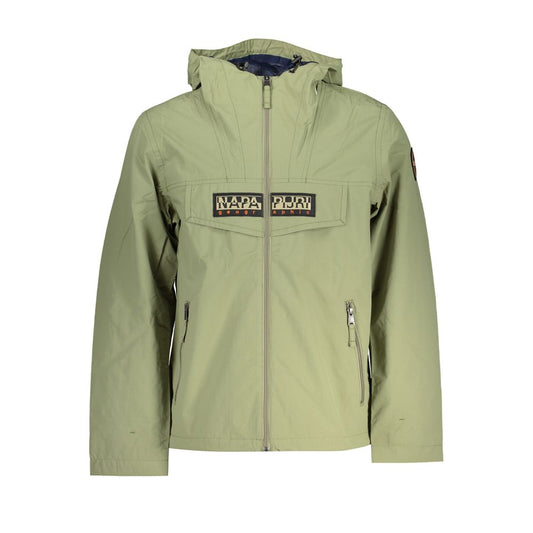 Napapijri Green Polyester Jacket Napapijri