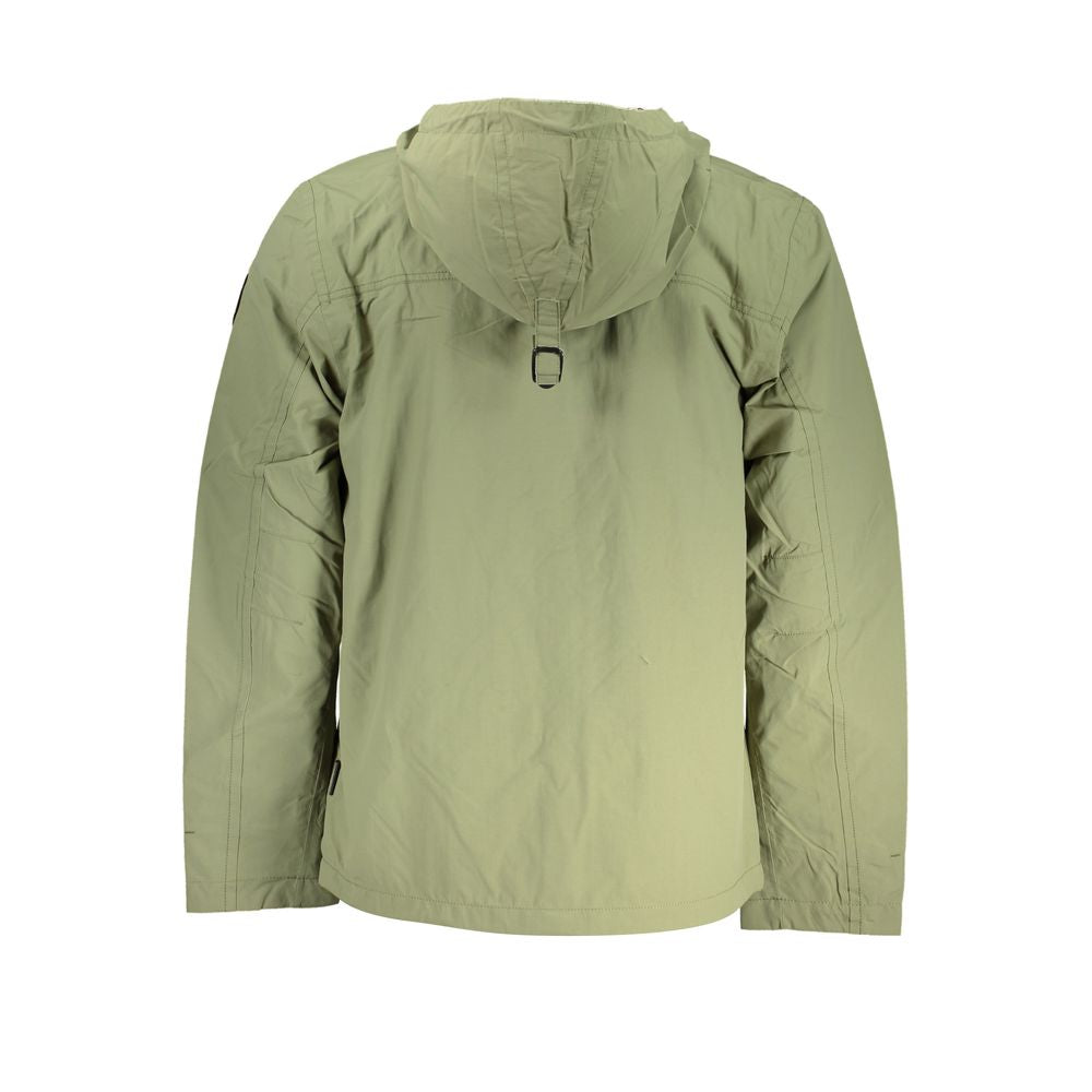 Napapijri Green Polyester Jacket Napapijri