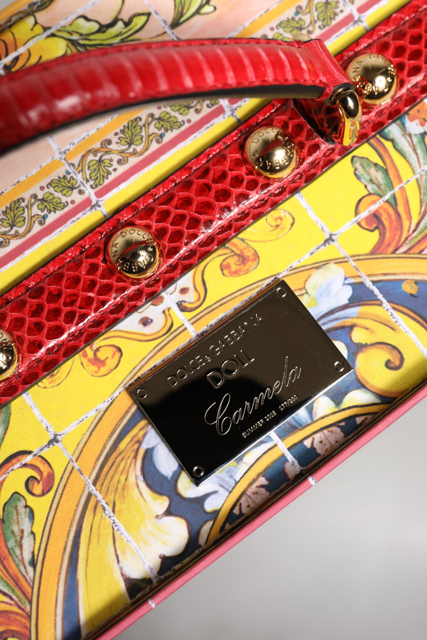 Dolce & Gabbana Black Dress Ceramic Porcelain Fashion Leather Sicily Dolls Dolce & Gabbana