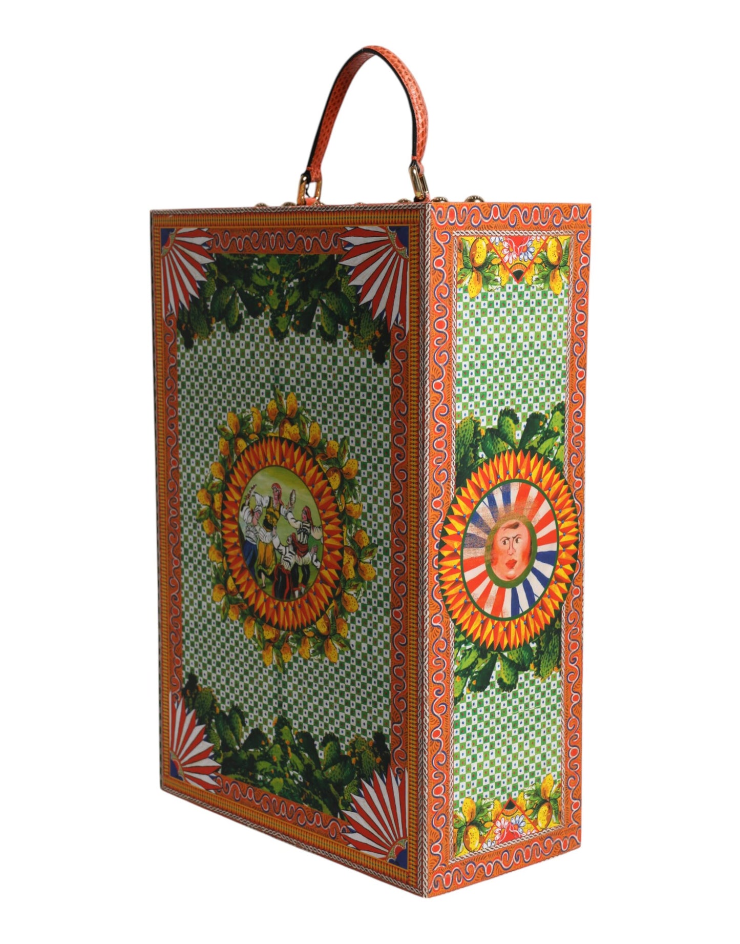 Dolce & Gabbana Black Dress Ceramic Porcelain Fashion Leather Sicily Dolls Dolce & Gabbana