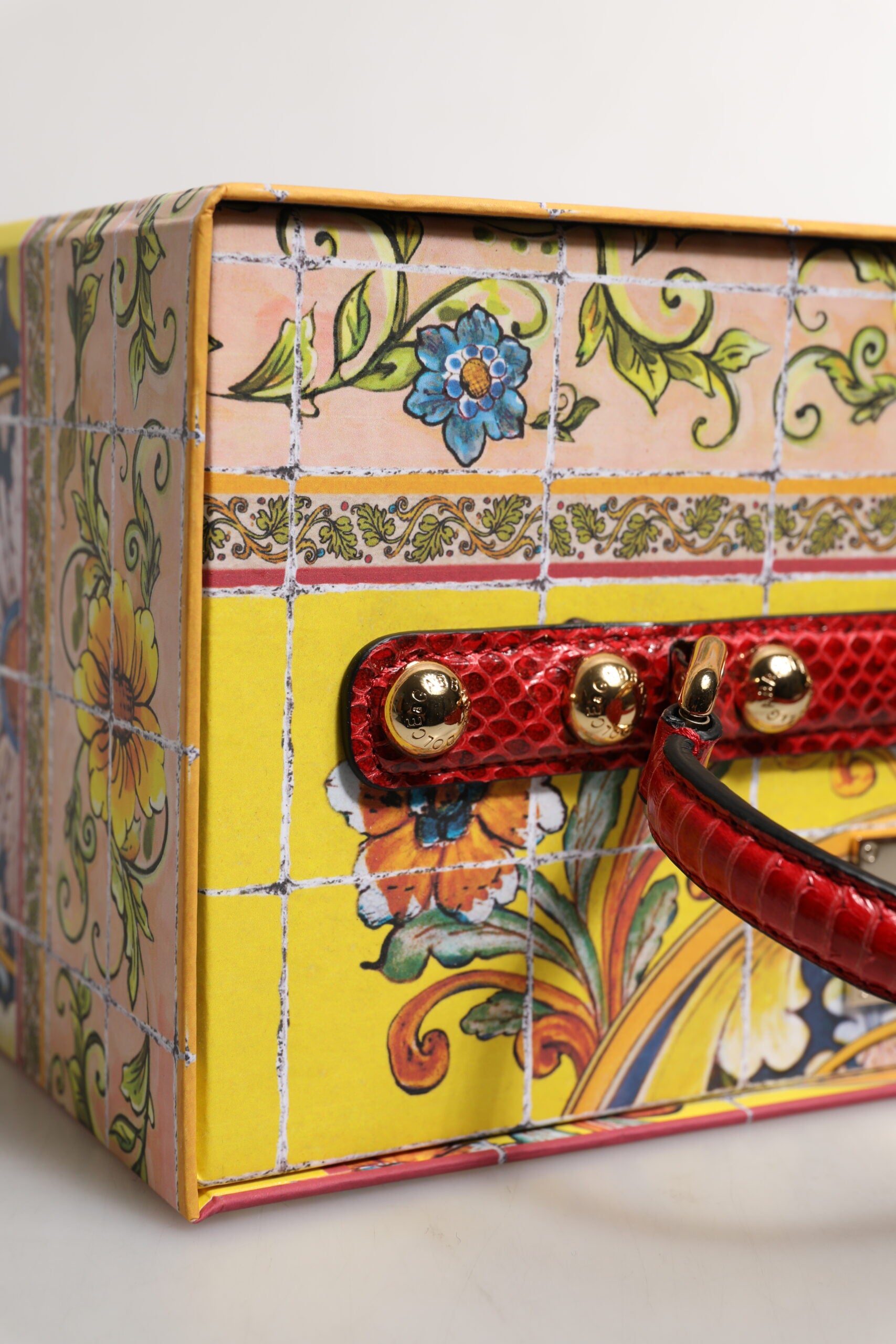 Dolce & Gabbana Black Dress Ceramic Porcelain Fashion Leather Sicily Dolls Dolce & Gabbana