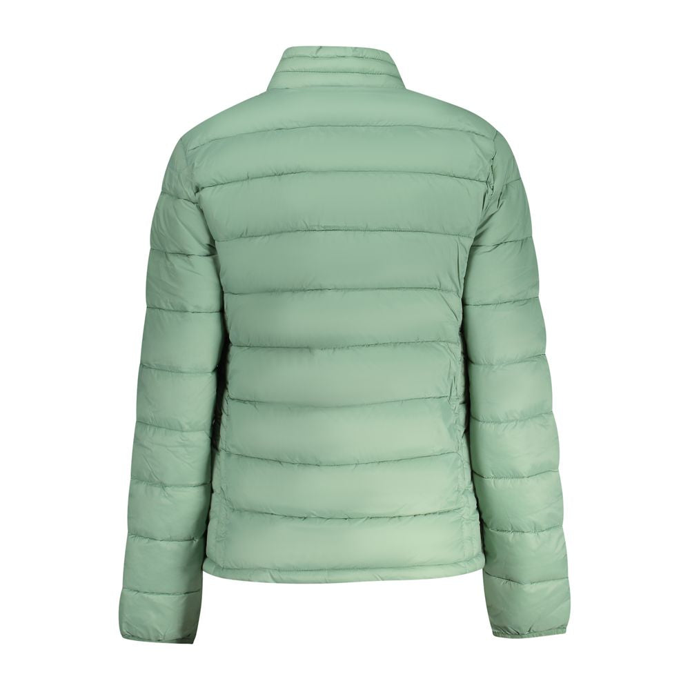 North Sails Verde Poliammide women's jacket in green, lightweight waterproof outerwear with a hood and full zip closure.