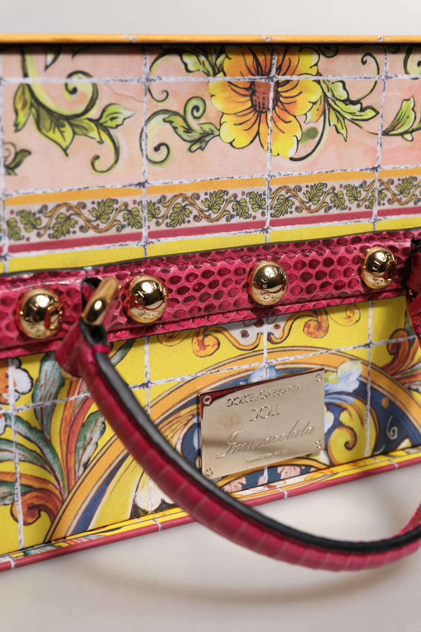 Dolce & Gabbana Black Dress Ceramic Porcelain Fashion Leather Sicily Dolls Dolce & Gabbana