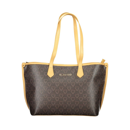Mario Valentino Brown Polyethylene Handbag Mario Valentino