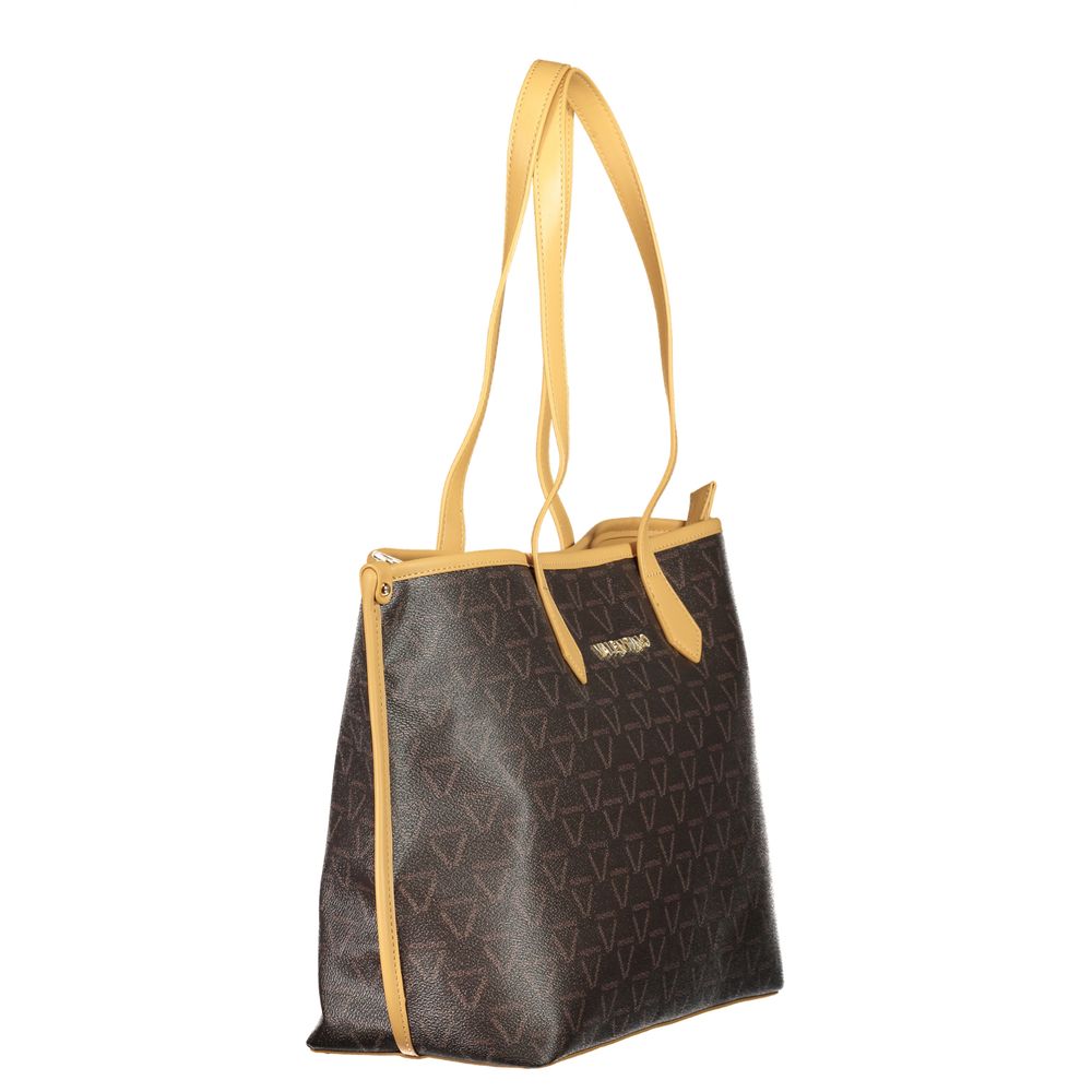 Mario Valentino Brown Polyethylene Handbag Mario Valentino