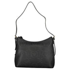 Mario Valentino Nero women's bag made of polyurethane, stylish design with handles and a spacious interior.