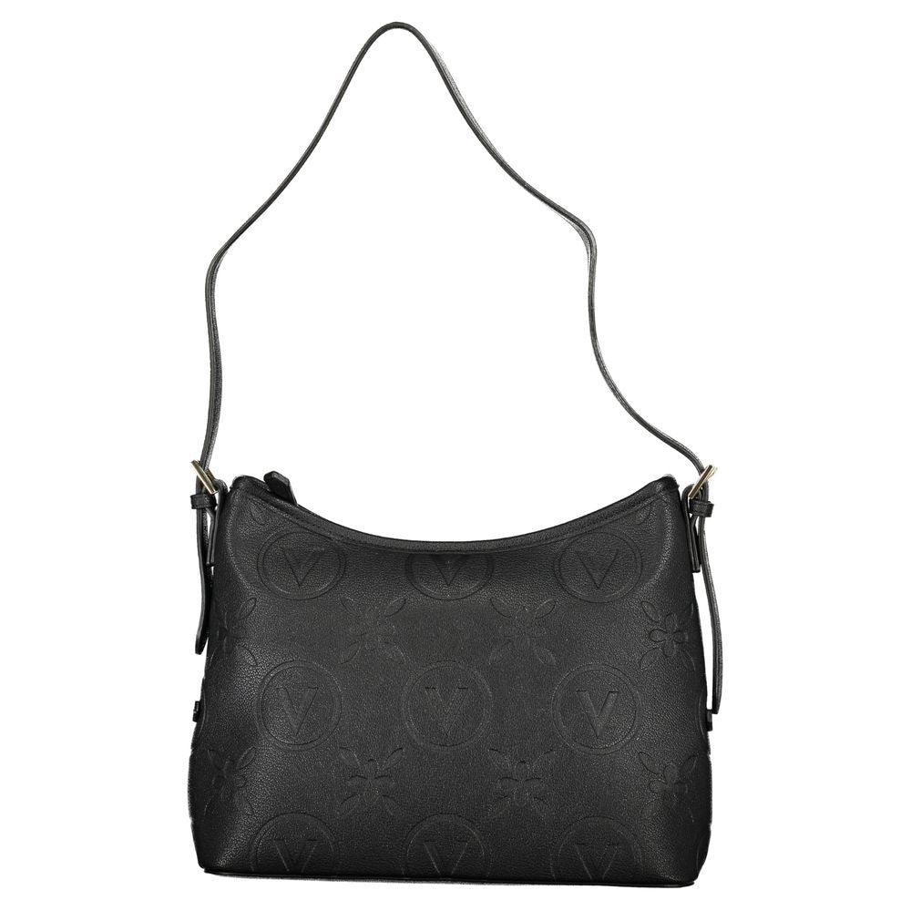 Mario Valentino Nero women's bag made of polyurethane, stylish design with handles and a spacious interior.