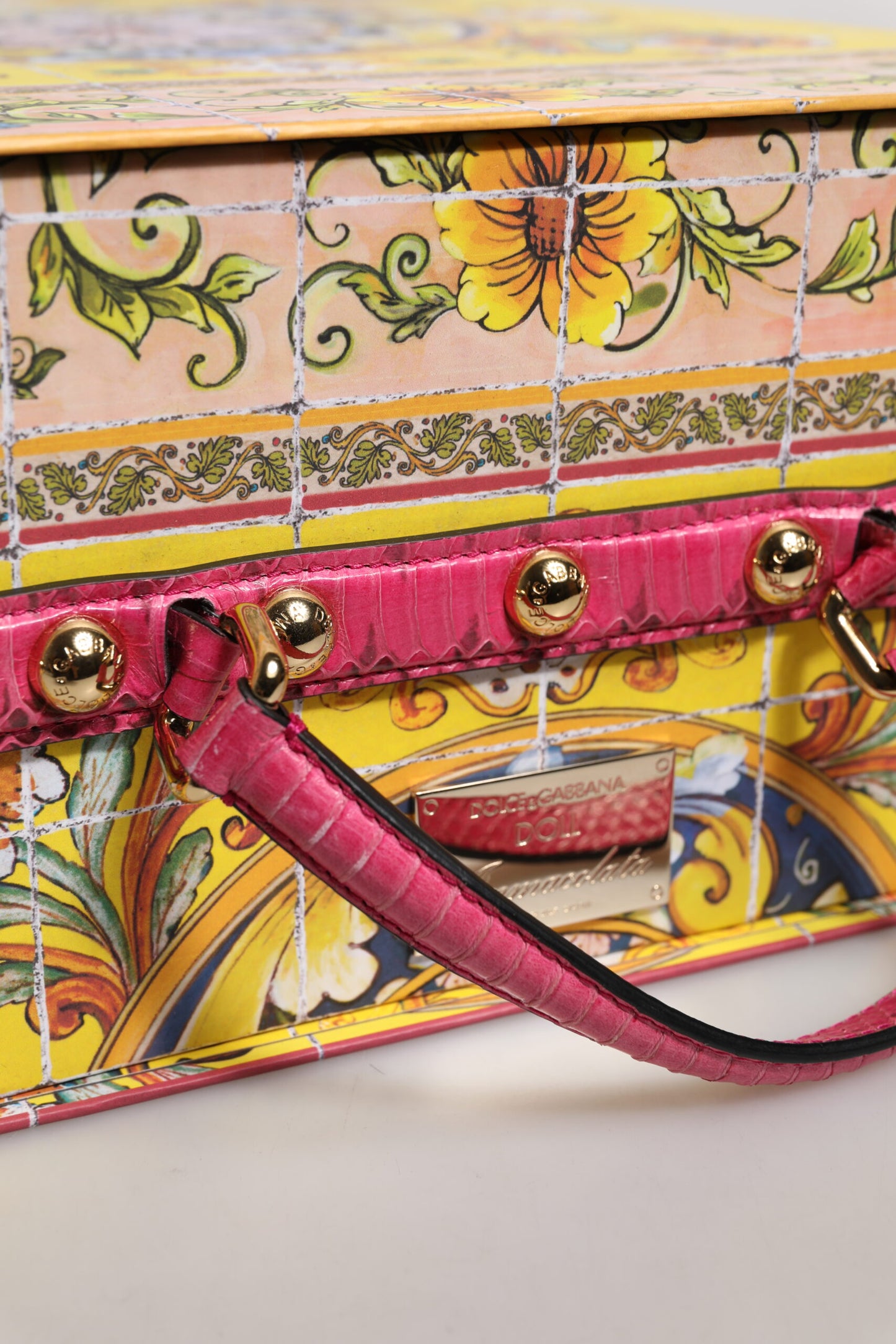 Dolce & Gabbana Black Dress Ceramic Porcelain Fashion Leather Sicily Dolls Dolce & Gabbana