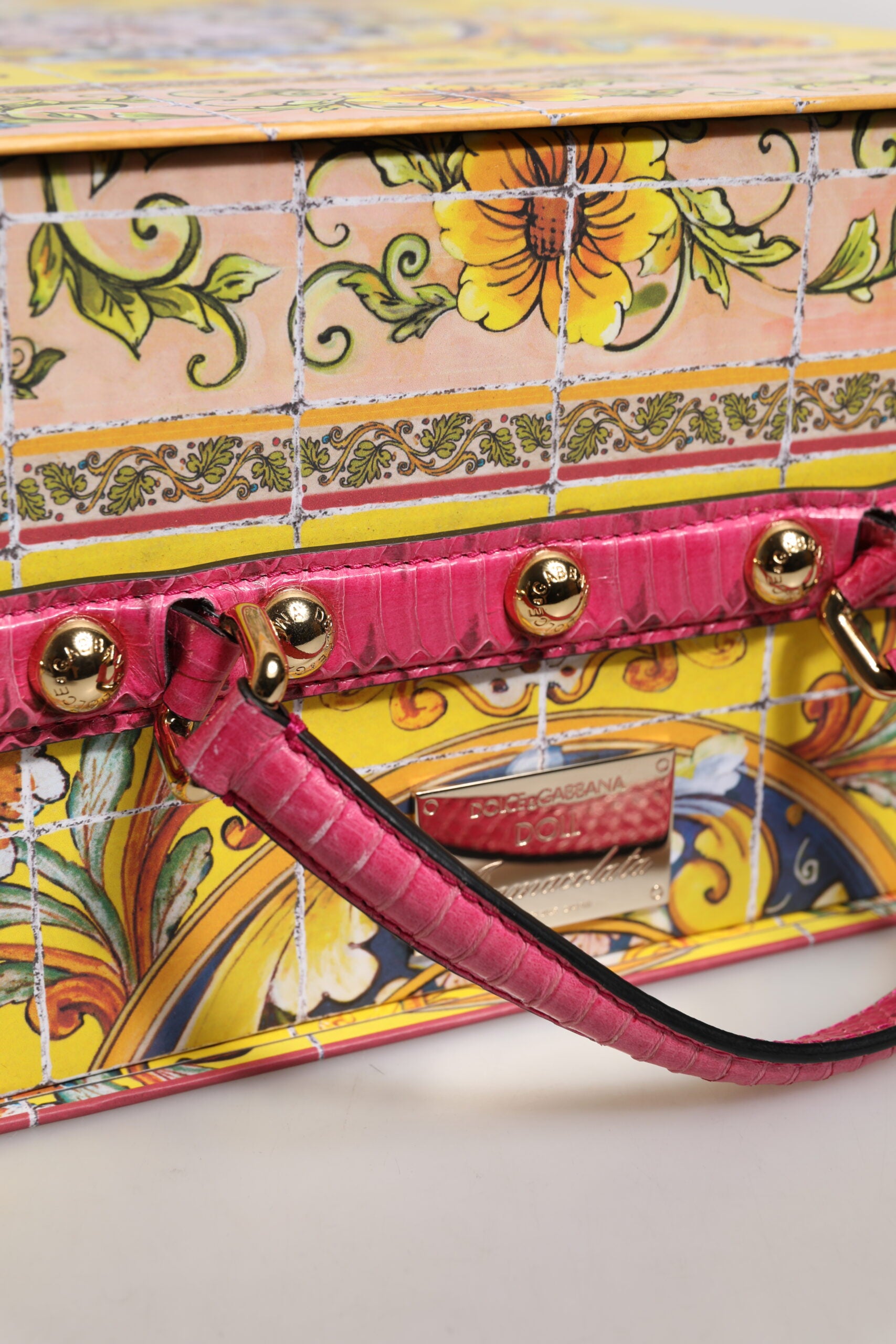 Dolce & Gabbana Black Dress Ceramic Porcelain Fashion Leather Sicily Dolls Dolce & Gabbana