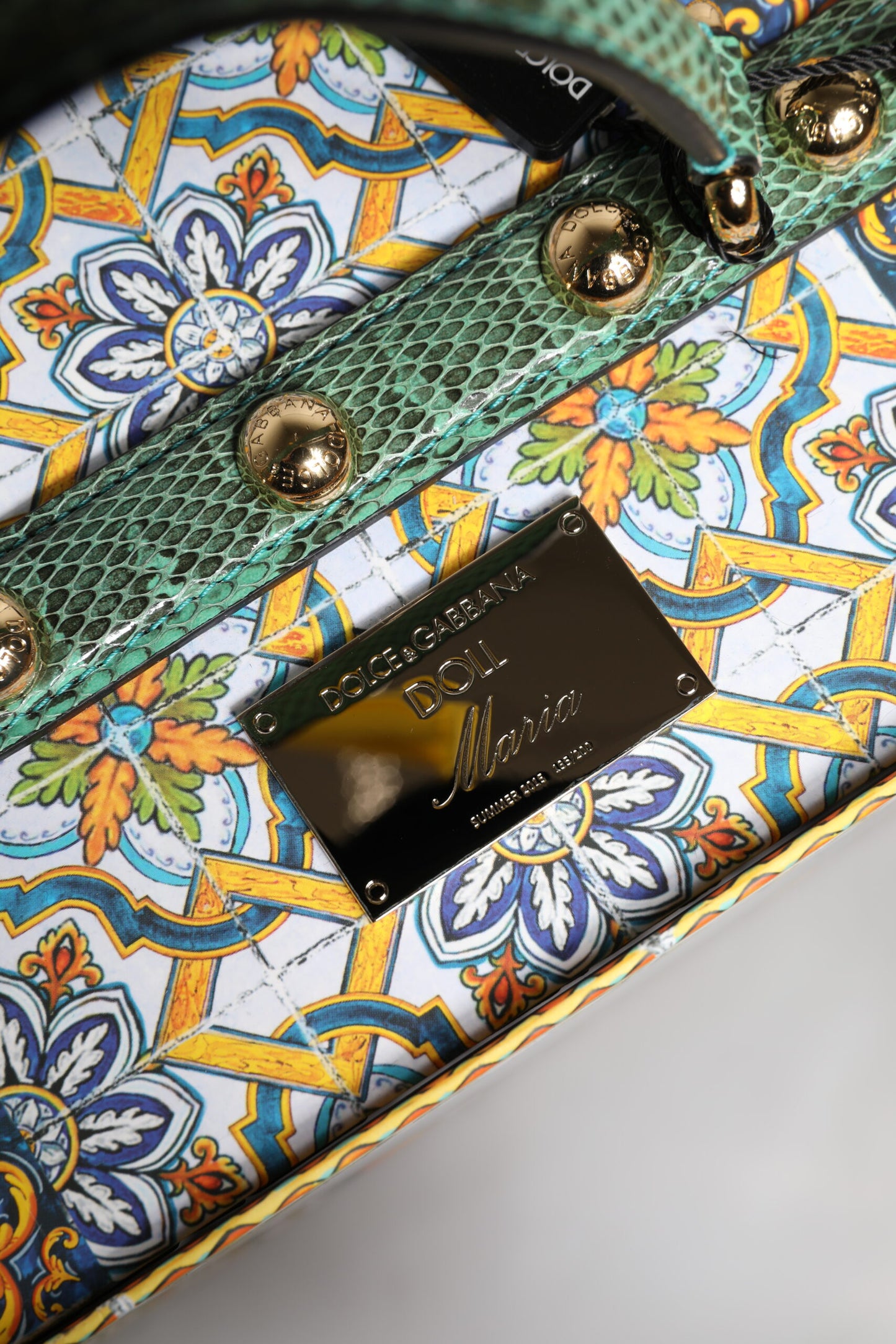 Dolce & Gabbana Black Dress Ceramic Porcelain Fashion Leather Sicily Dolls Dolce & Gabbana