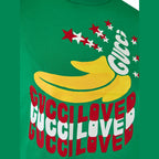 Gucci Green Cotton Logo T-Shirt