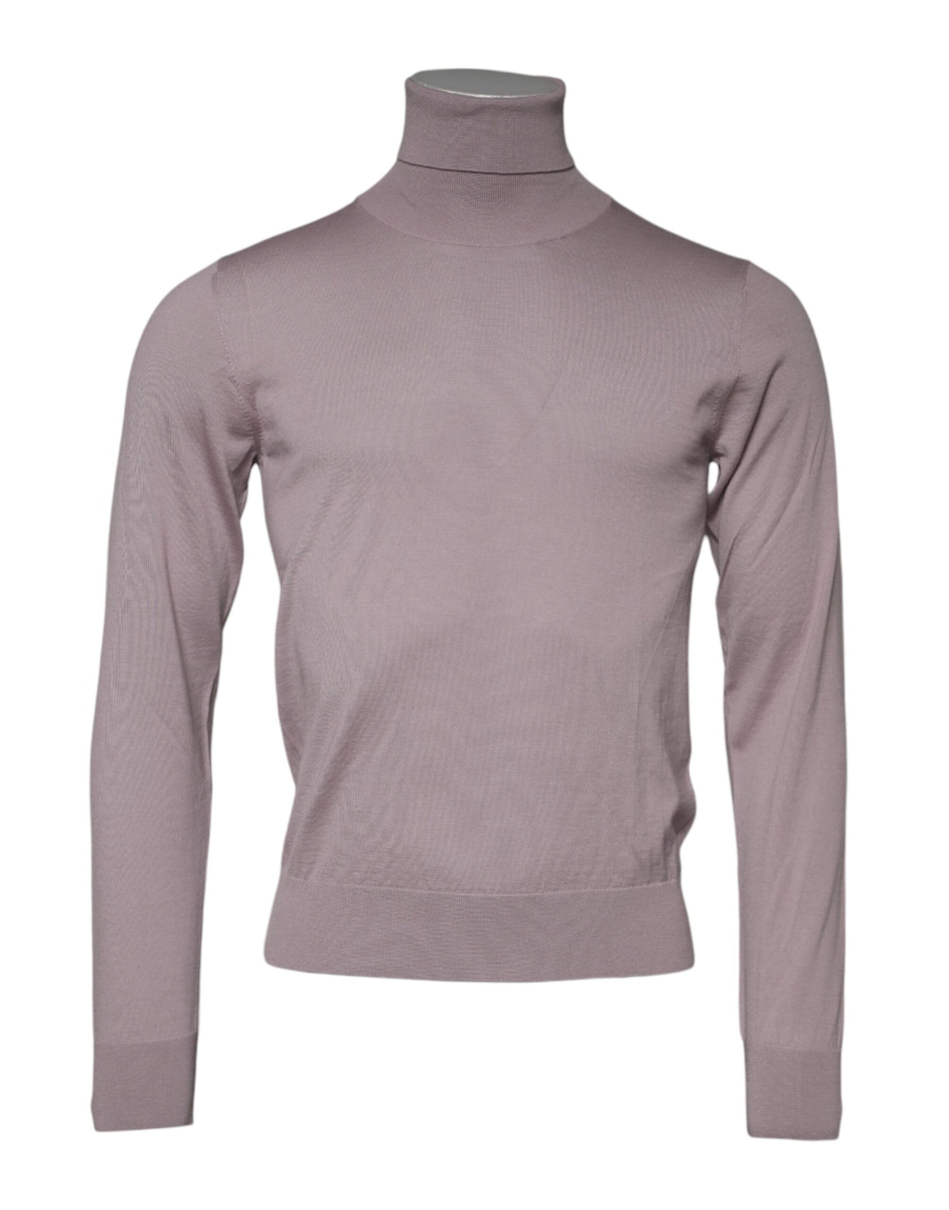 Dolce & Gabbana Brown Cashmere Knitted Men Pullover Sweater Dolce & Gabbana