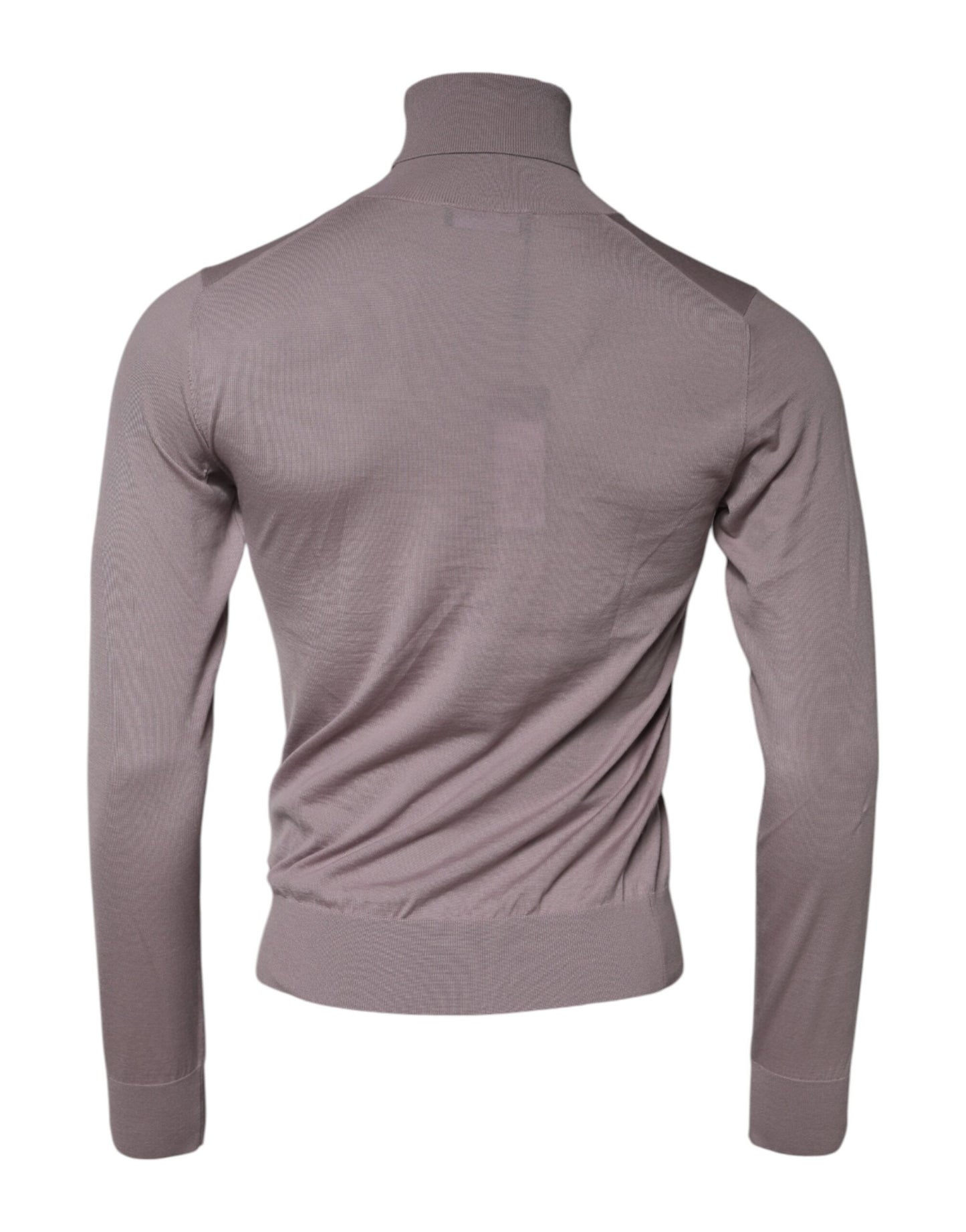 Dolce & Gabbana Brown Cashmere Knitted Men Pullover Sweater Dolce & Gabbana