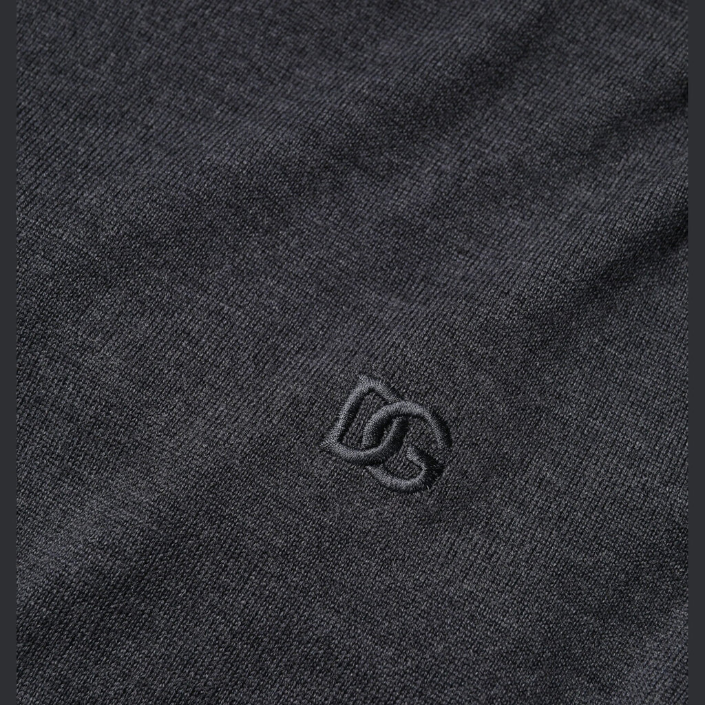 Dolce & Gabbana Gray Wool Logo Knitted Men Pullover Sweater