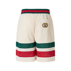 Gucci Cream polyester Logo Shorts
