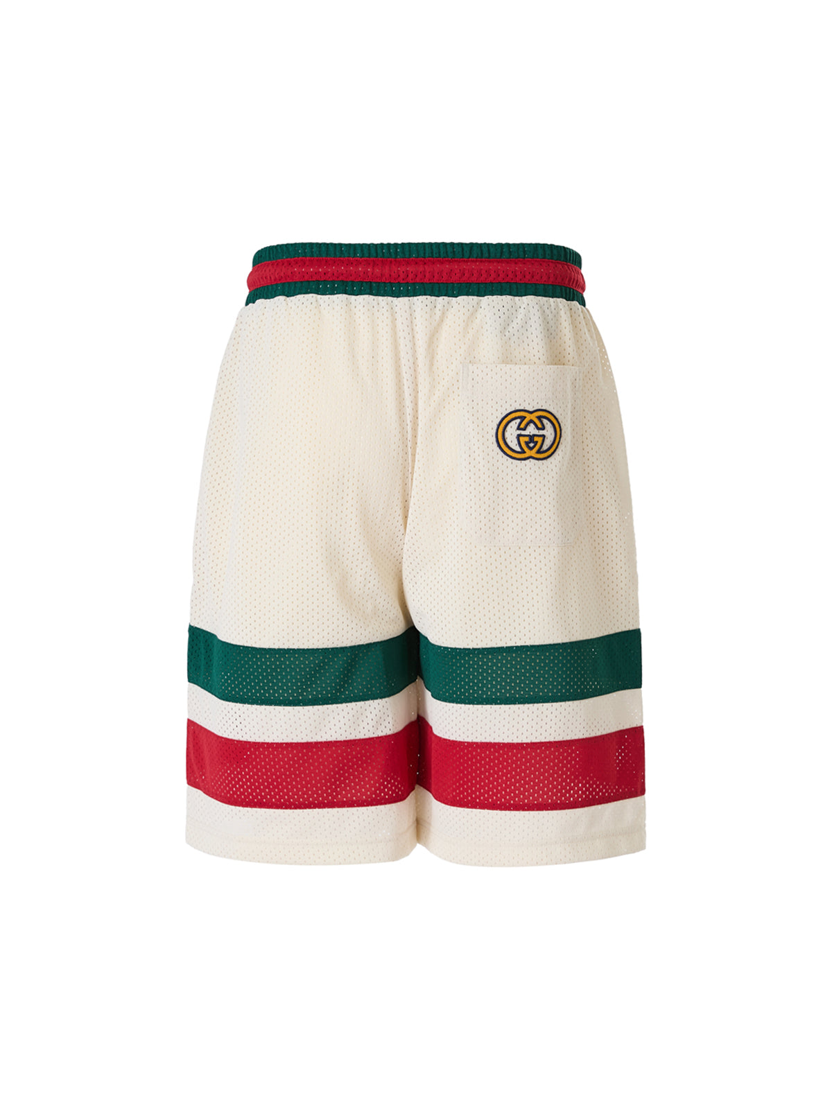 Gucci Cream polyester Logo Shorts Gucci