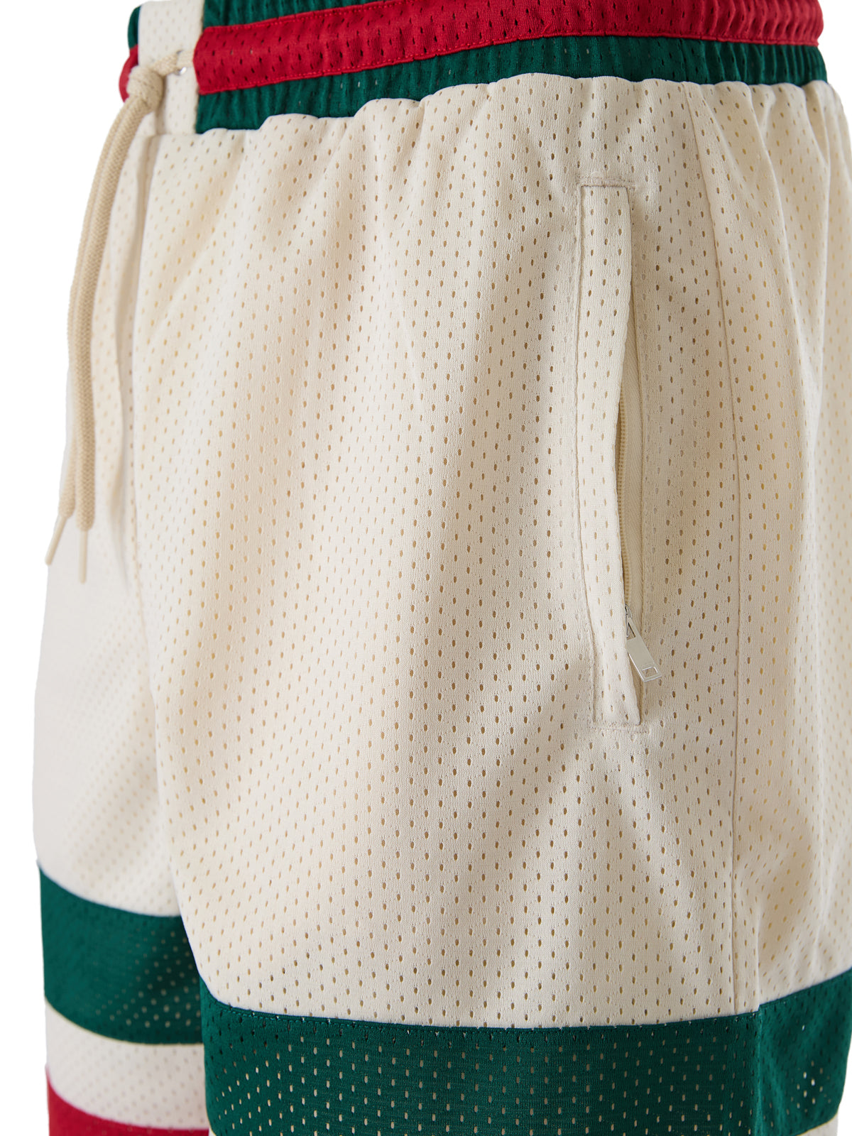 Gucci Cream polyester Logo Shorts Gucci