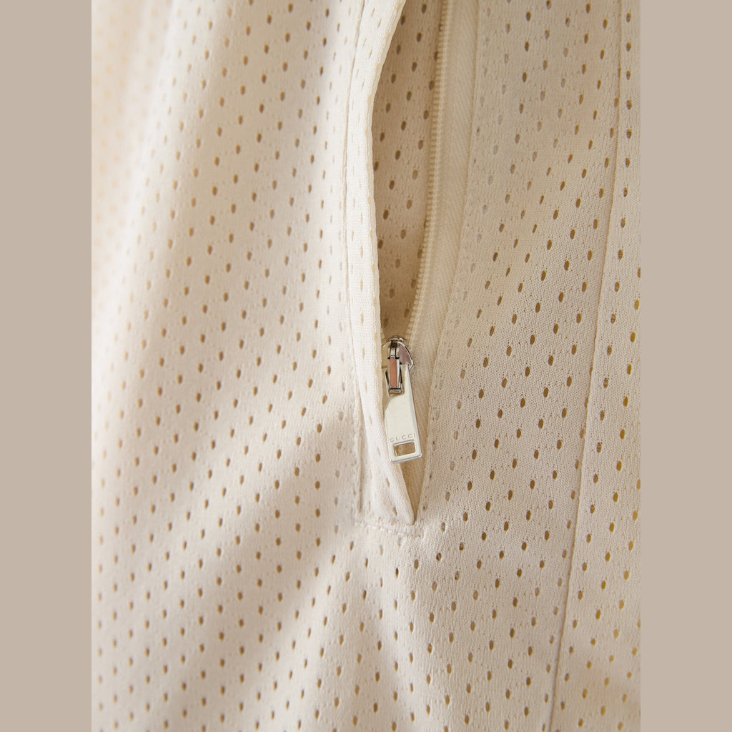 Gucci Cream polyester Logo Shorts