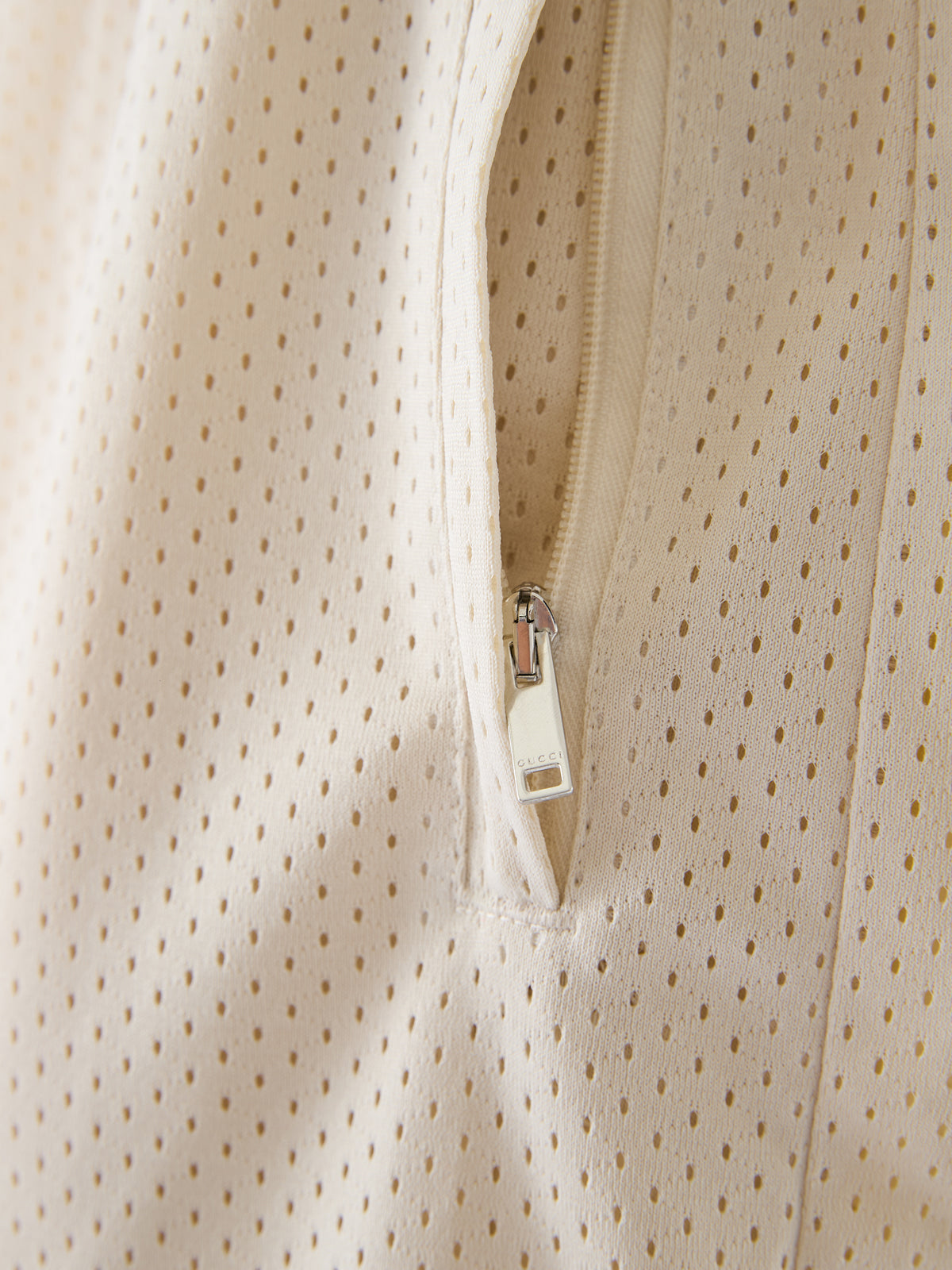 Gucci Cream polyester Logo Shorts Gucci