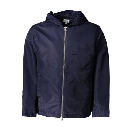 Gant Blue Nylon Men Jacket Gant