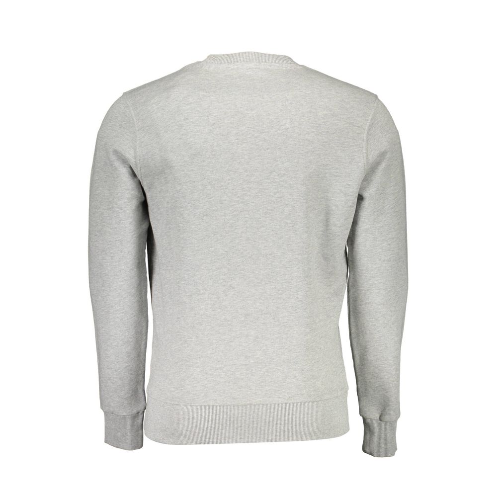 North Sails Gray Cotton Unisex Sweatshirt North Sails