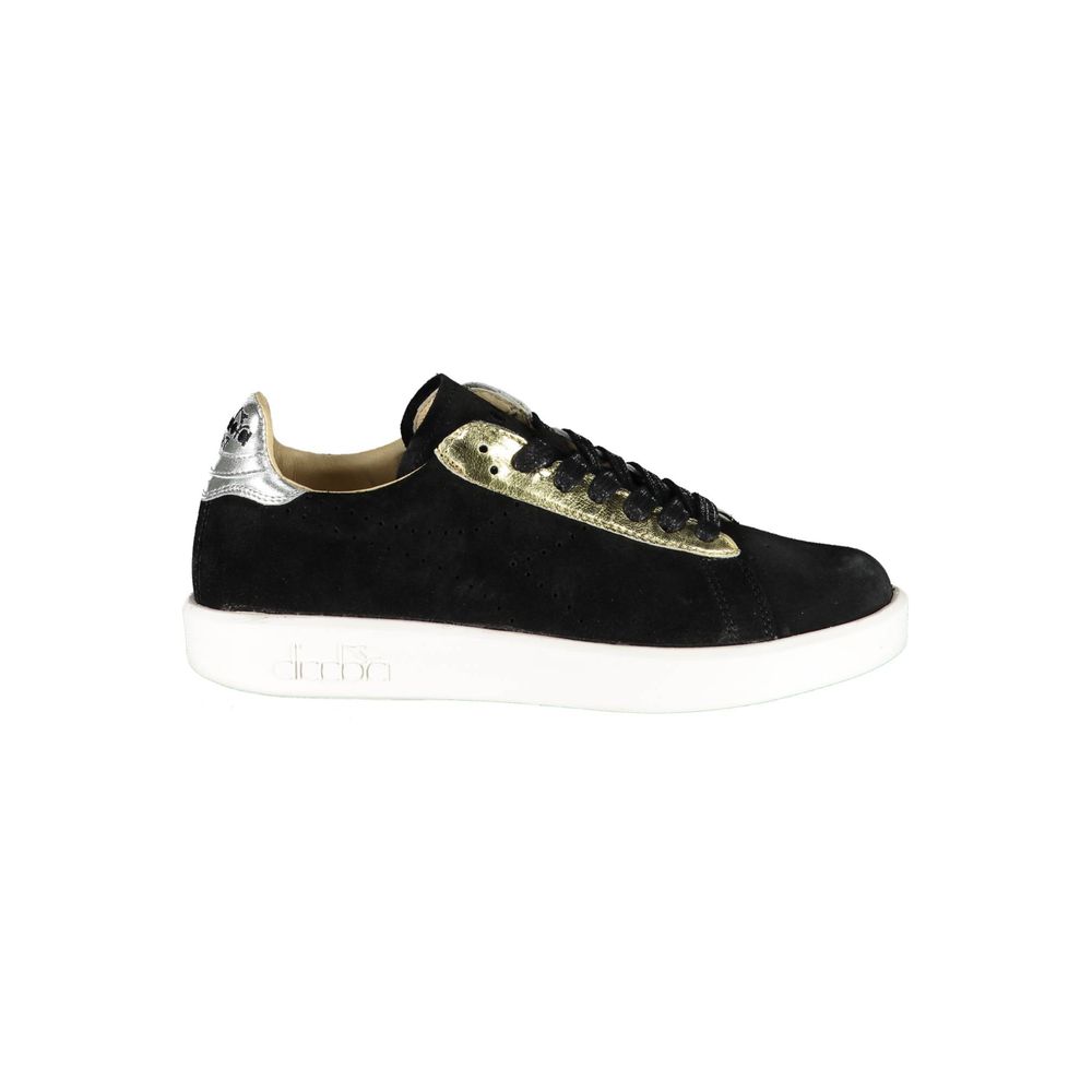 Diadora Black Fabric Sneaker