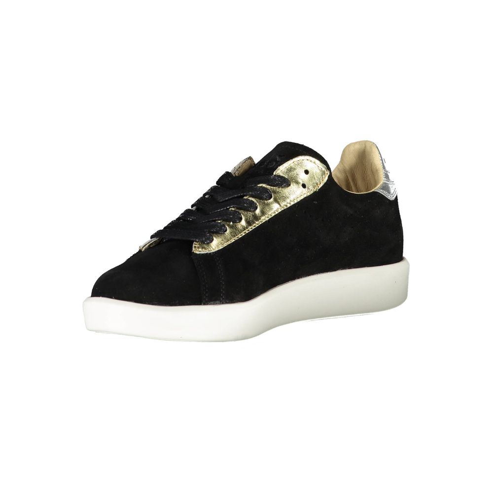 Diadora Black Fabric Sneaker