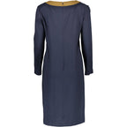Gant Blu Viscosa Donna Dress Gant