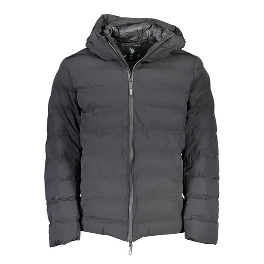 U.S. POLO ASSN. Black Elastane Mens Jacket U.S. POLO ASSN.