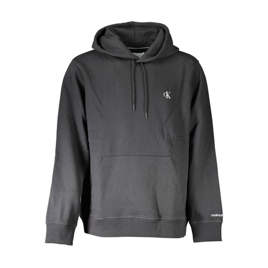 Calvin Klein Black Cotton Unisex Sweatshirt Calvin Klein