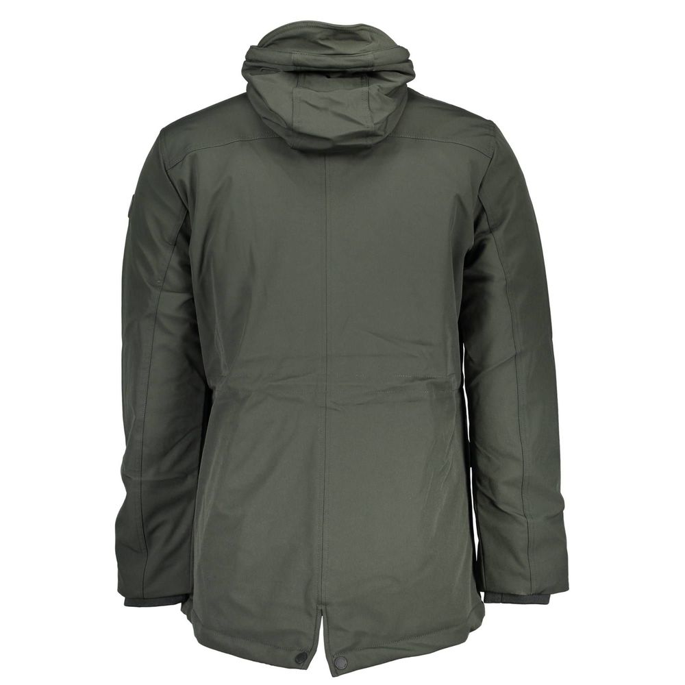 U.S. POLO ASSN. Green Polyester Men Jacket U.S. POLO ASSN.