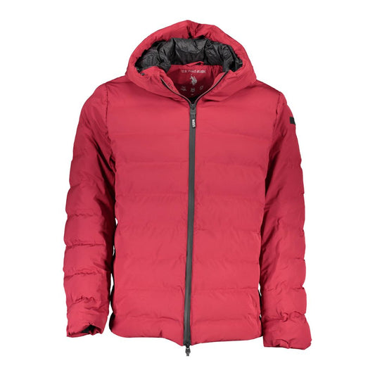 U.S. POLO ASSN. Red Polyamide Men Jacket U.S. POLO ASSN.