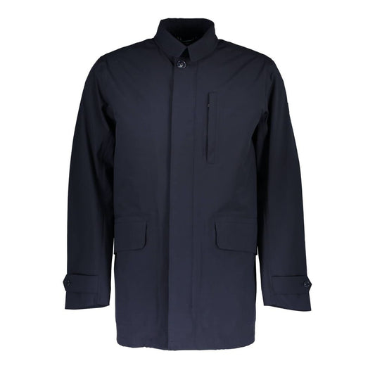 Gant Blue Polyester Men Jacket Gant