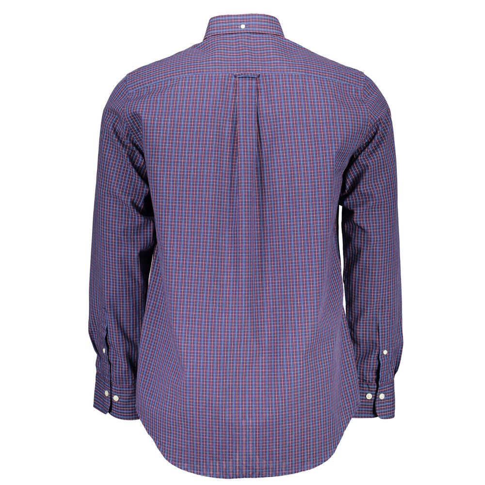 Gant Blue Cotton Men Shirt Gant