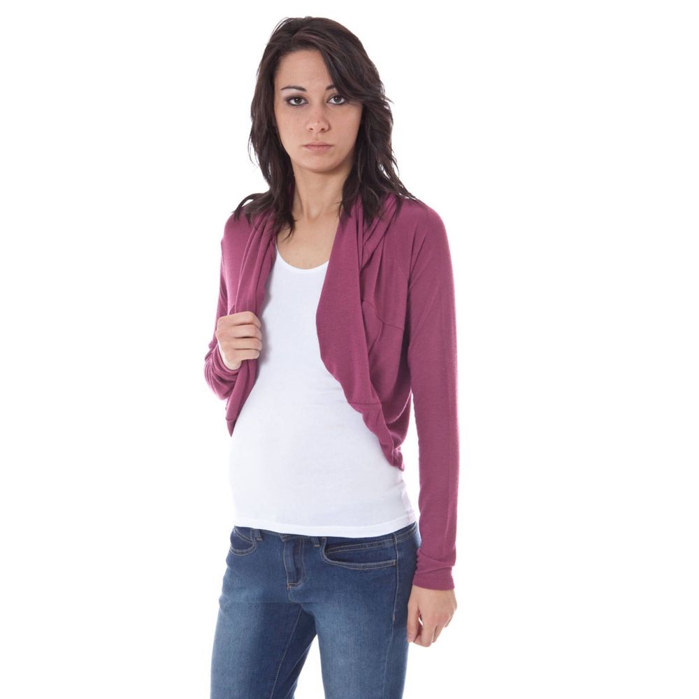 John Galliano Purple Elastane Sweater John Galliano