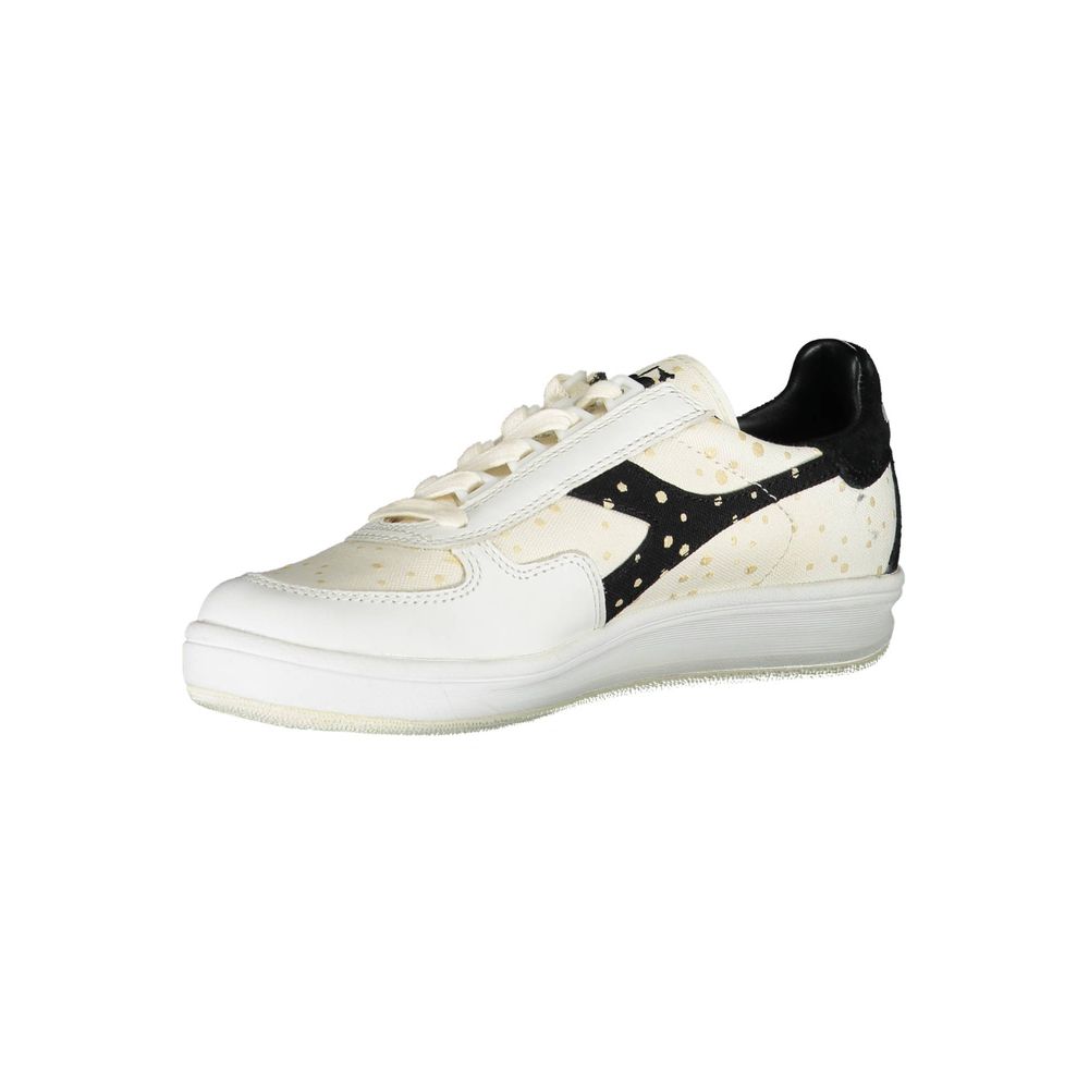Diadora White Leather Women Sneaker Diadora