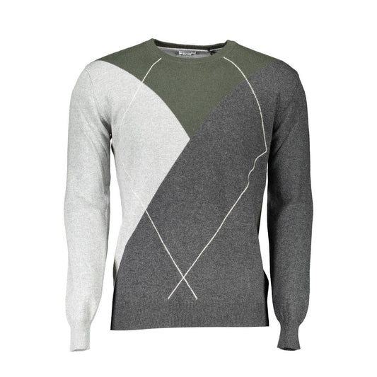 U.S. POLO ASSN. Gray Wool Men Sweater U.S. POLO ASSN.