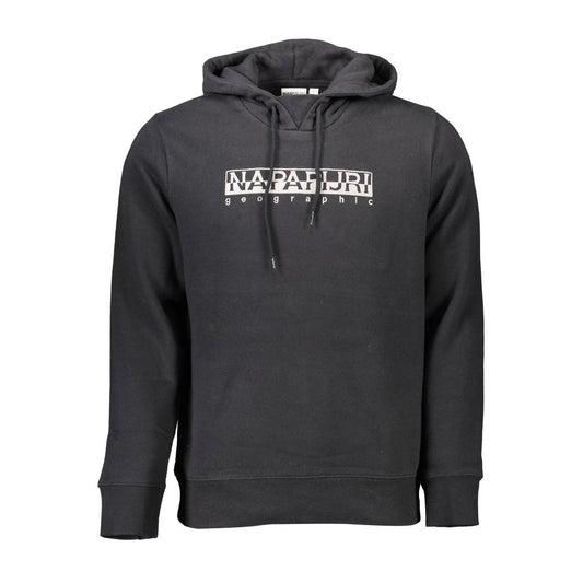 Napapijri Black Cotton Men Sweater Napapijri