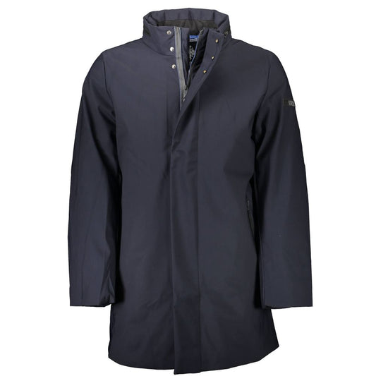 U.S. POLO ASSN. Blue Polyester Men Jacket U.S. POLO ASSN.
