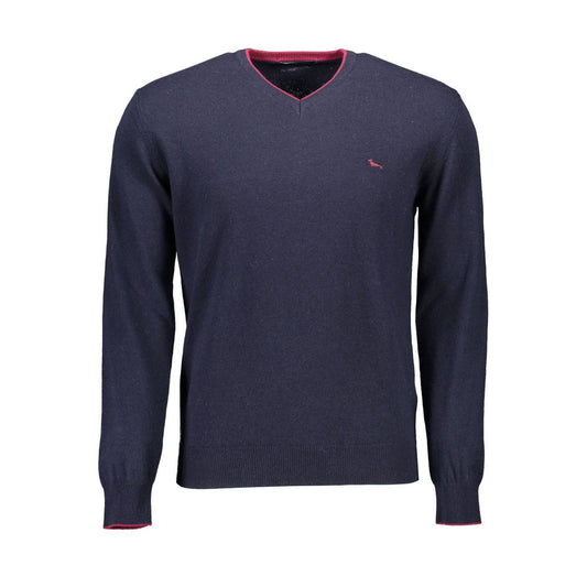 Harmont & Blaine Blue Wool Men Sweater Harmont & Blaine