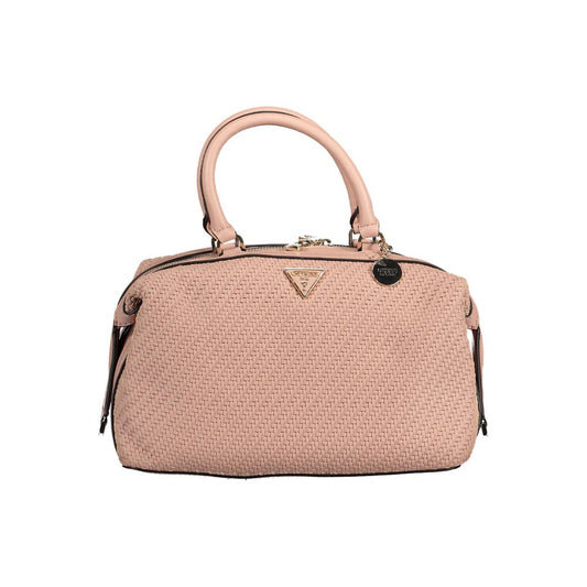 Guess Jeans Pink Polyethylene Women Handbag Guess Jeans