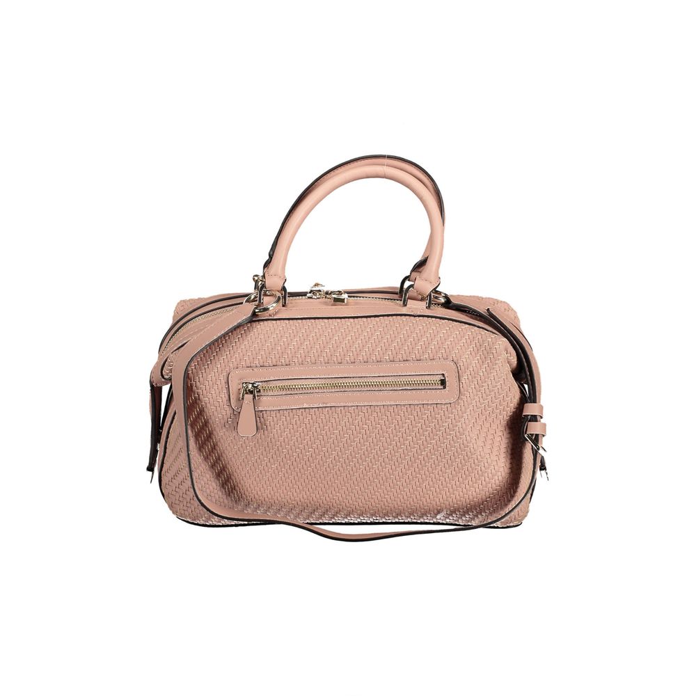 Guess Jeans Pink Polyethylene Women Handbag Guess Jeans
