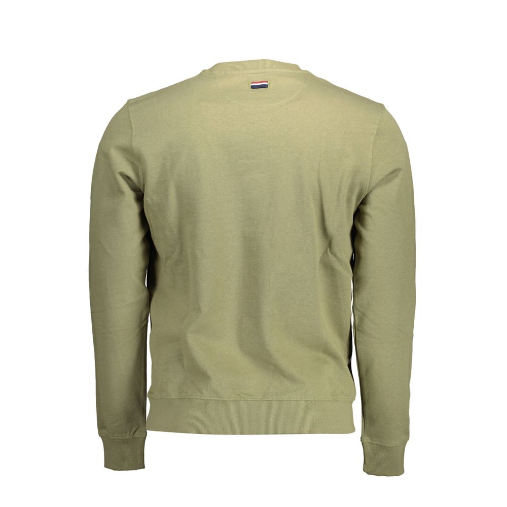 U.S. POLO ASSN. Green Cotton Men Sweater U.S. POLO ASSN.