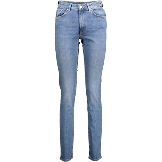 Gant Blue Cotton Jeans & Pant Gant